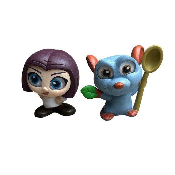 Disney Doorables Series 10 l Ratatouille Remy and Colette Set of 2 FRESHLY OPEN - Picture 1 of 2